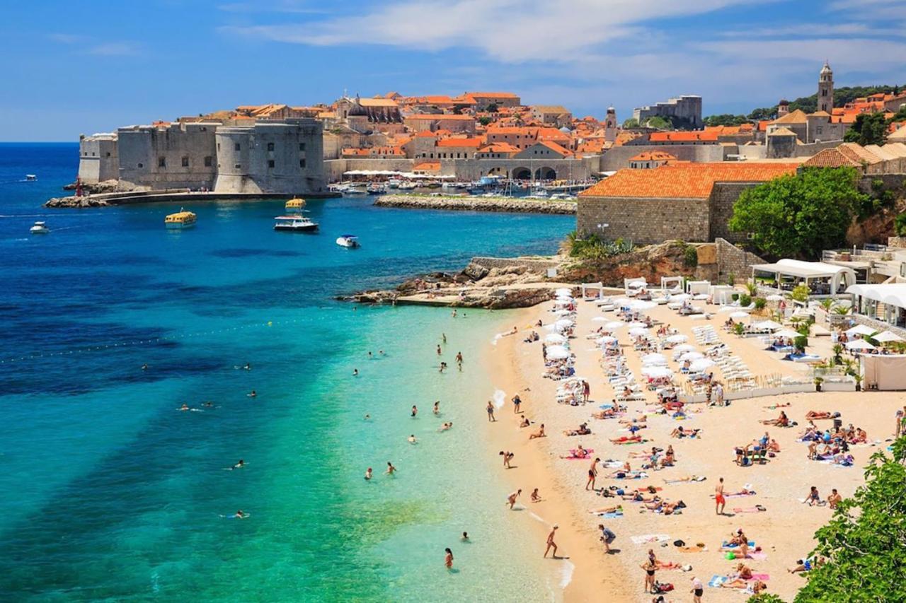 Luxury Bonbon Next To Banje Beach And Old Town, Great Location Dubrovnik Dış mekan fotoğraf